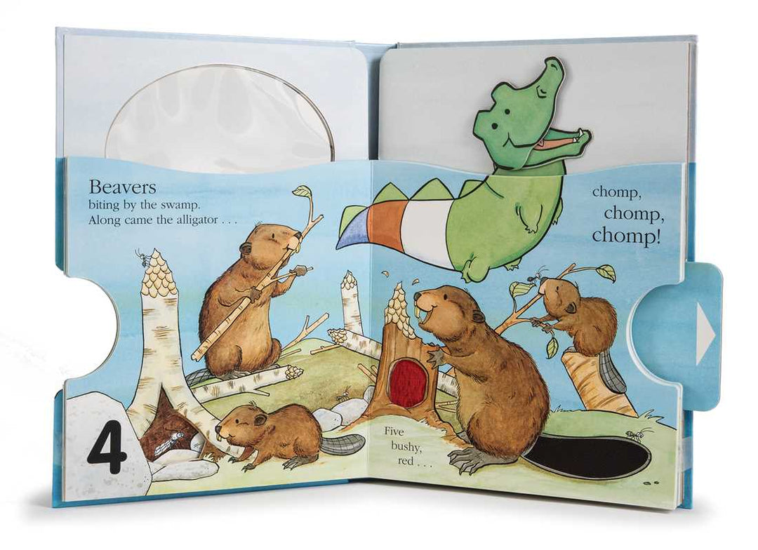 Chomp Goes the Alligator by Matthew Van Fleet: Hardcover; 26 pages / English