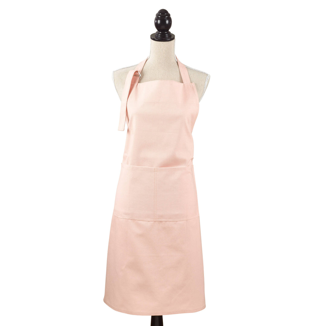 Denim Apron: Rose / Full