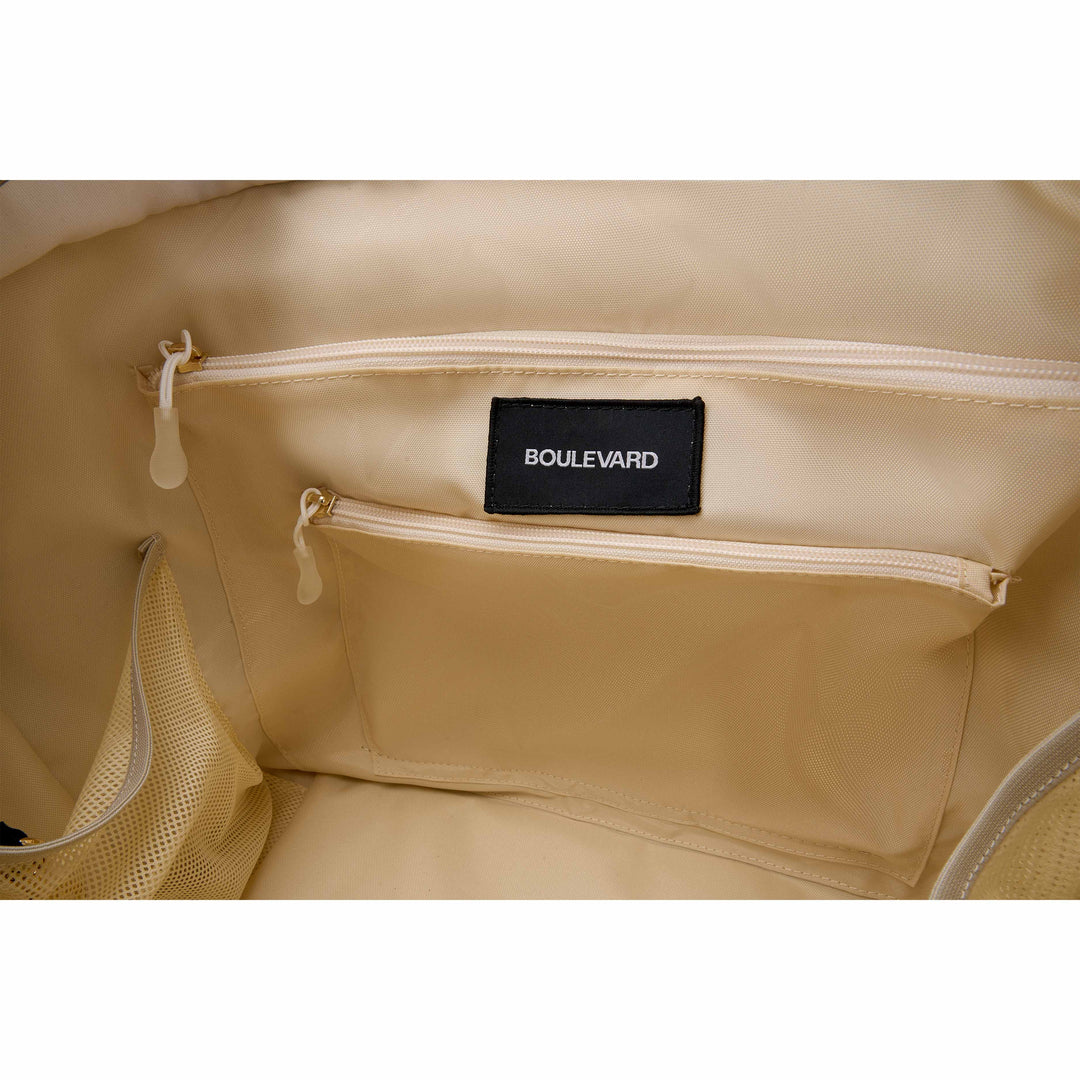 "Hunny" Medium Tote: Sand