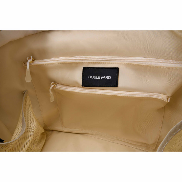 "Hunny" Medium Tote: Sand