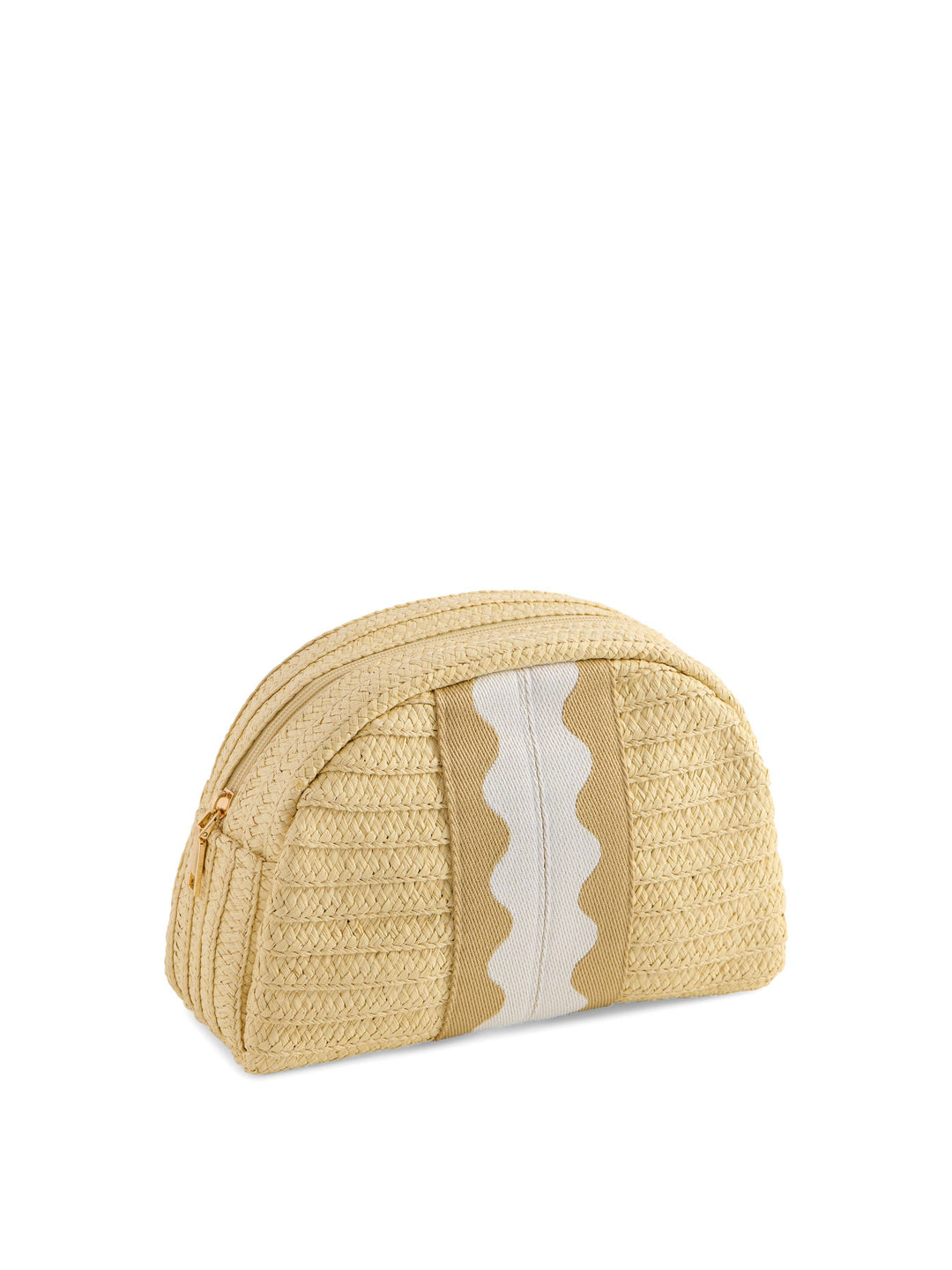 MARBELLA ZIP POUCH: BLUE