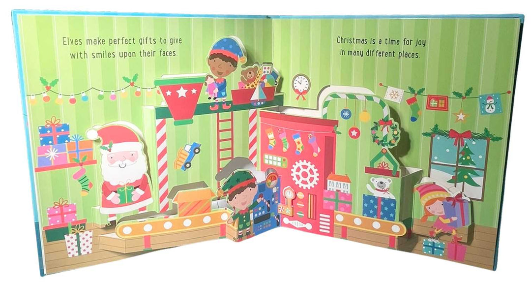 Santa's Workshop: Pop-Up Book by: Board Books; 6 pages / English