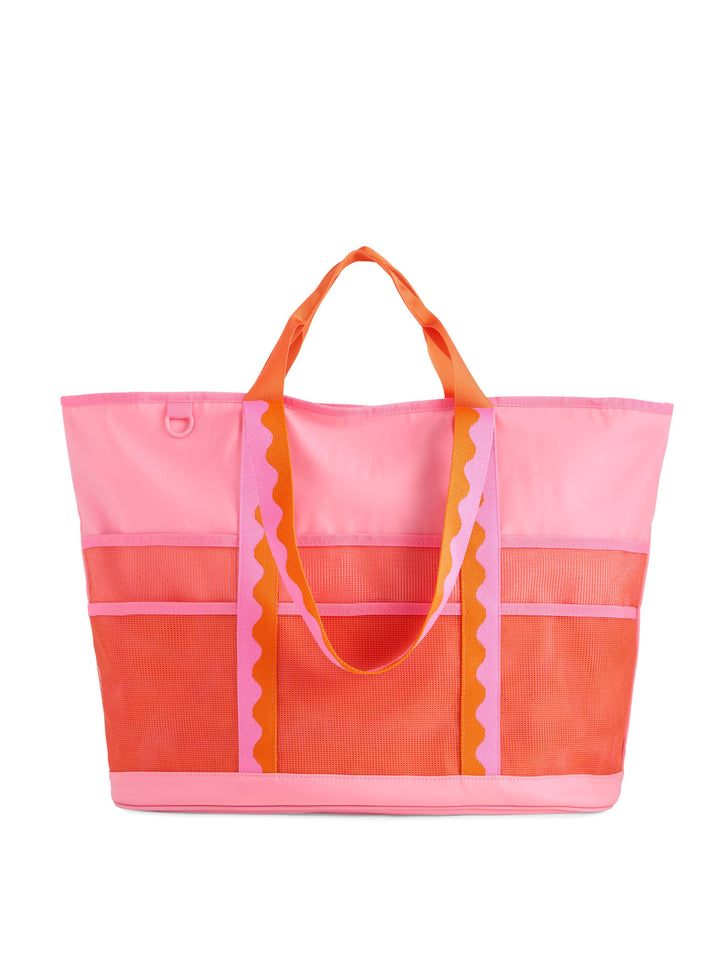 CAMDEN NEOPRENE TOTE: NAVY