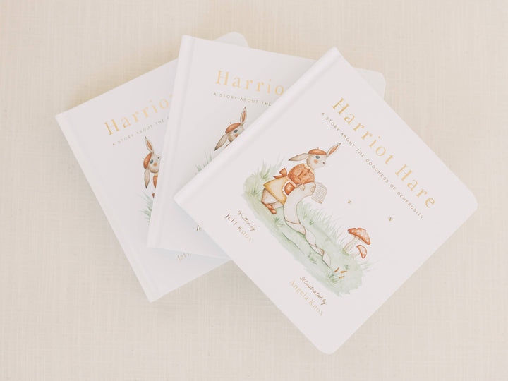 Harriot Hare: A Children's Board Book by Knox, Gold Foil