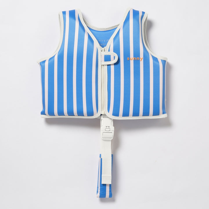 Kids Swim Vest 1-2 Tino the Tiger Blue