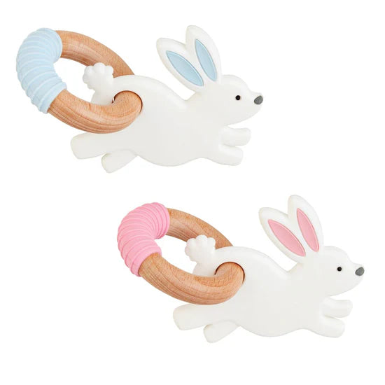 Bunny Teether – Stitching Around Collections