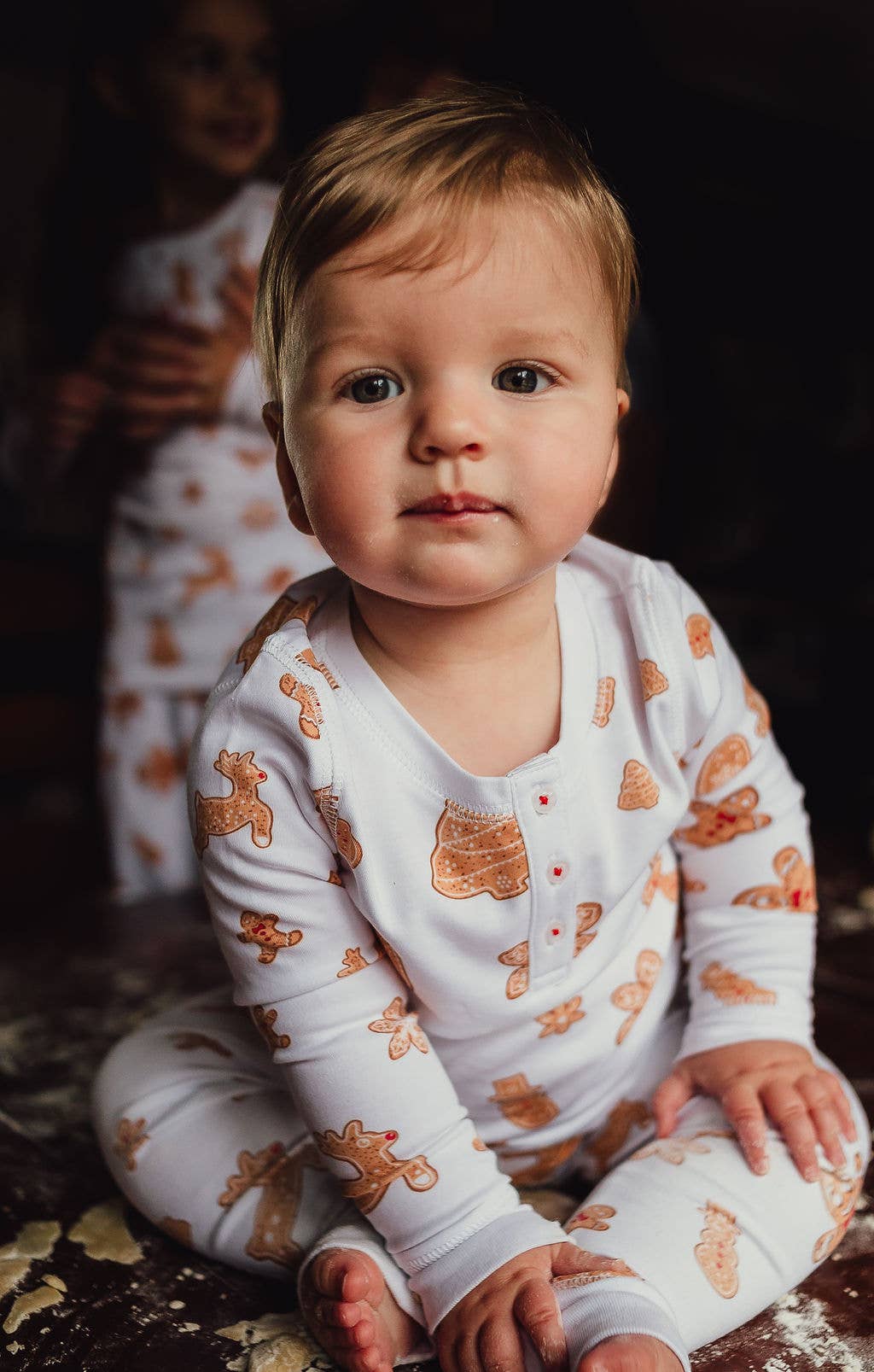 "Homemade Cookies"  Christmas Holiday Kid Pajamas