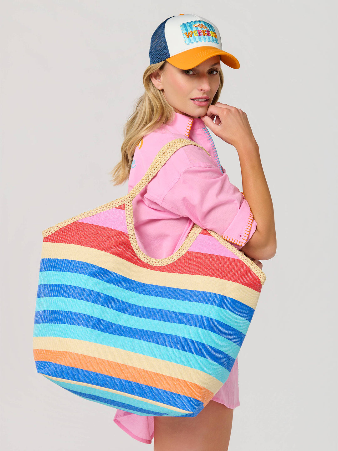 CAPRI TOTE: TAN