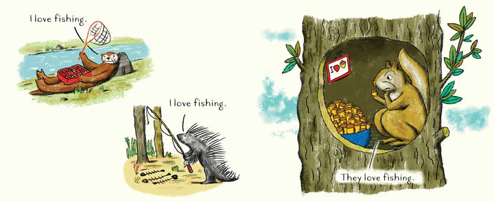 We Love Fishing! by Ariel Bernstein