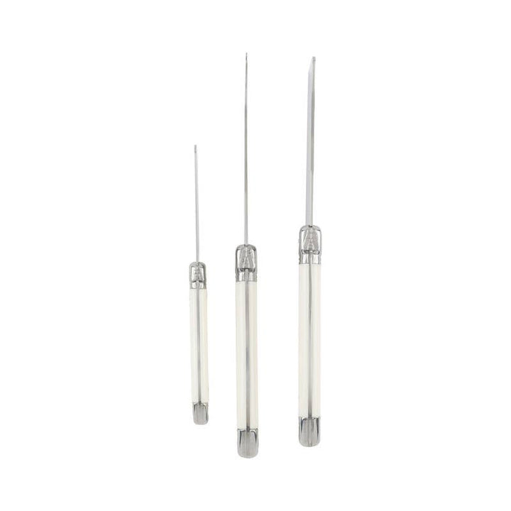 Laguiole Set of 3 Cheese Knives - Faux Ivory