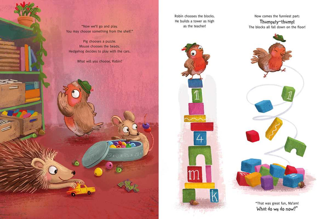 First Day of School by Esther van den Berg