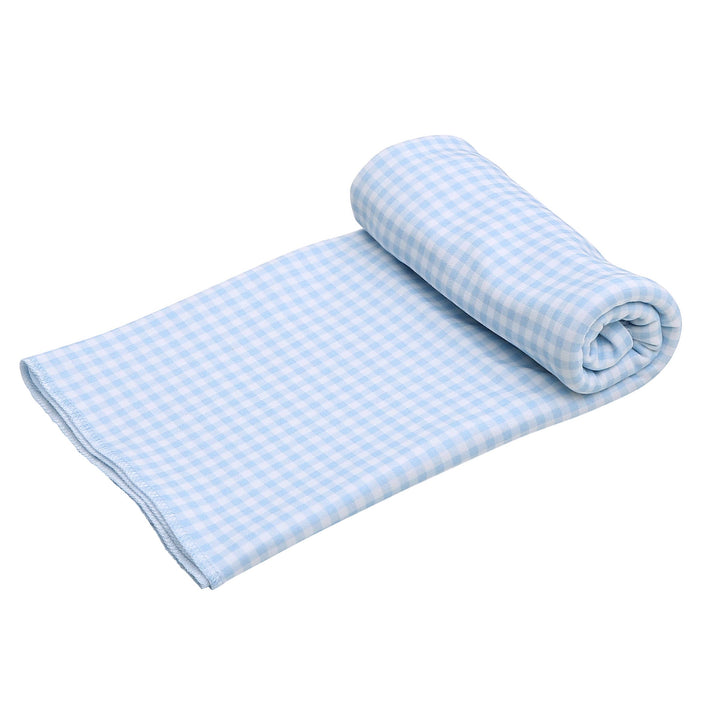 Mini Checks Swaddle Blanket
