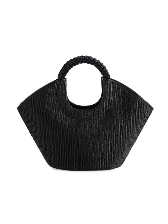 CLARA TOP HANDLE BAG: IVORY