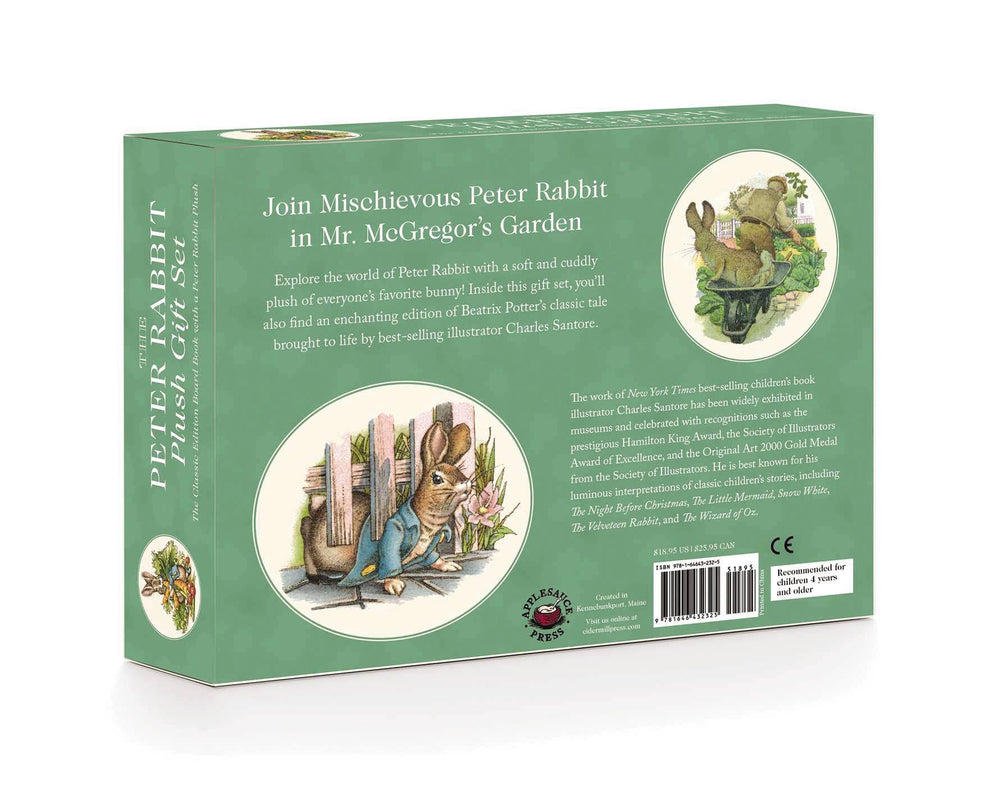 Peter Rabbit Twinings Collection The Classic Tale of Peter Rabbit Plush Gift Set – Stitching Around ...