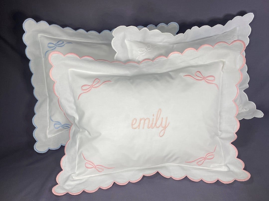 Corner Bows Baby/Boudoir Pillow Sham