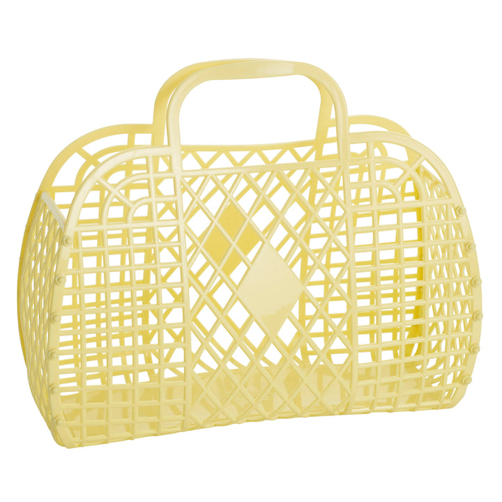 Retro Basket Jelly Bag - Small: Primrose Yellow