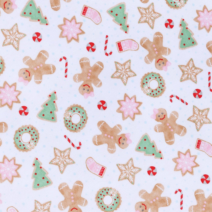 Frosted Wonderland Long Pajamas- Pink