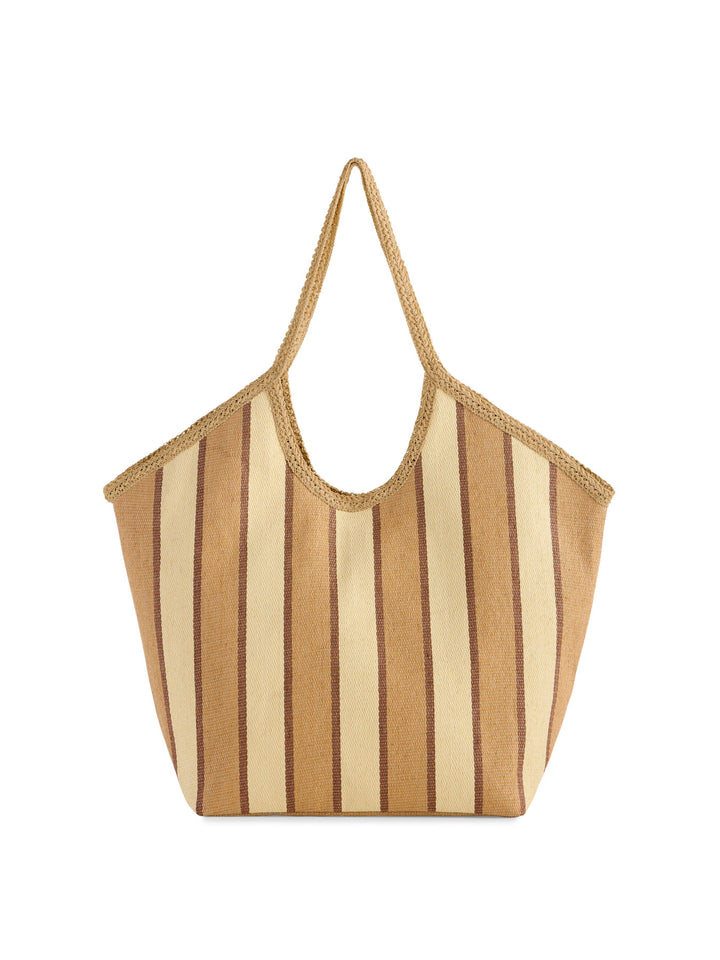 CAPRI TOTE: TAN