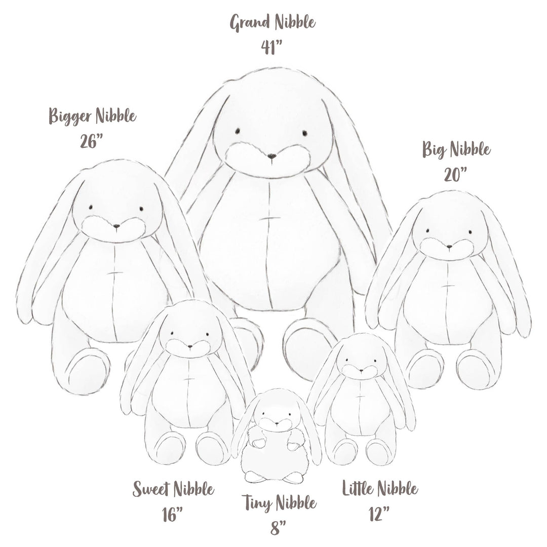 Little Nibble 12" Bunny - Almond Joy