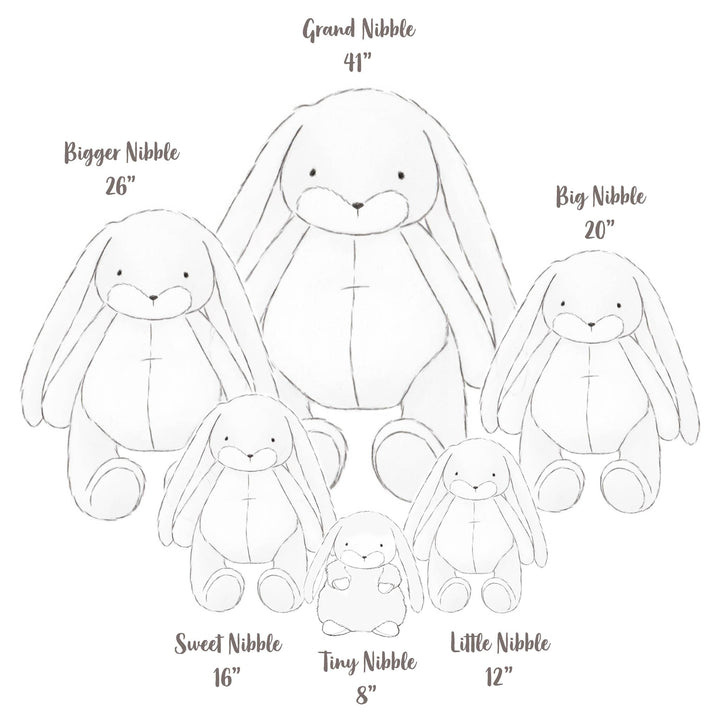 Little Nibble 12" Bunny - Almond Joy