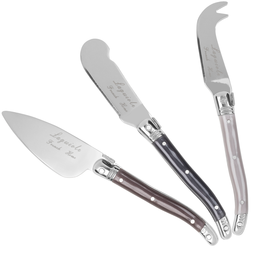 Laguiole 3 Piece Cheese Knives - Thumbnail 2
