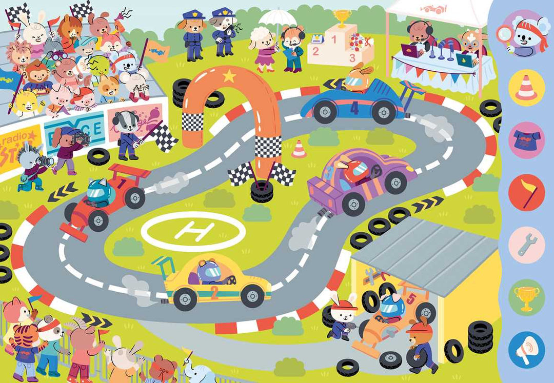 Search & Find Vehicles by: Board Books; 20 pages / English