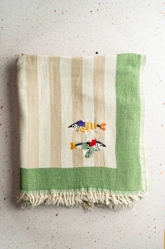 Maris Hand-Stitched Throw
