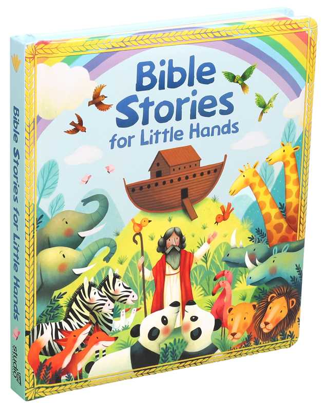 Bible Stories for Little Hands by Editors of Studio Fun International: Board Books; 20 pages / English