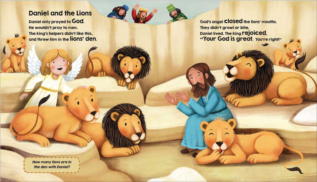 Bible Stories for Little Hands by Editors of Studio Fun International: Board Books; 20 pages / English