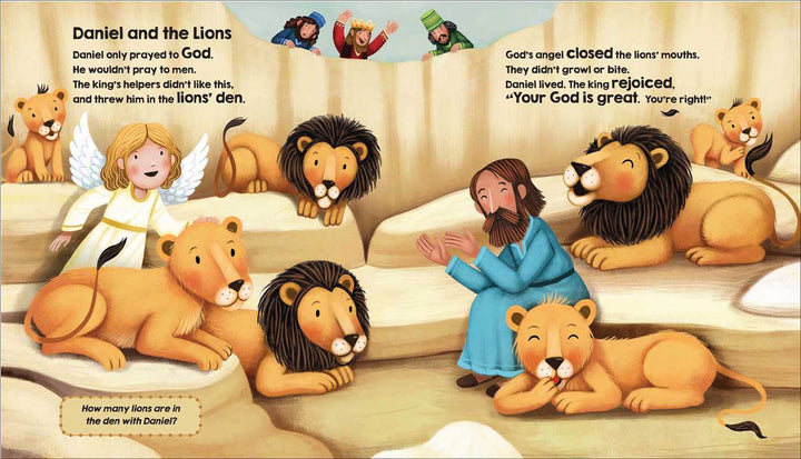 Bible Stories for Little Hands by Editors of Studio Fun International: Board Books; 20 pages / English