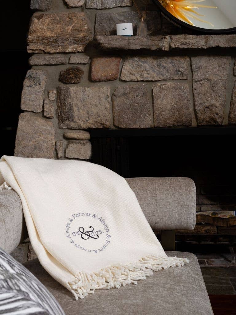 Grain of Rice Throw: Linen
