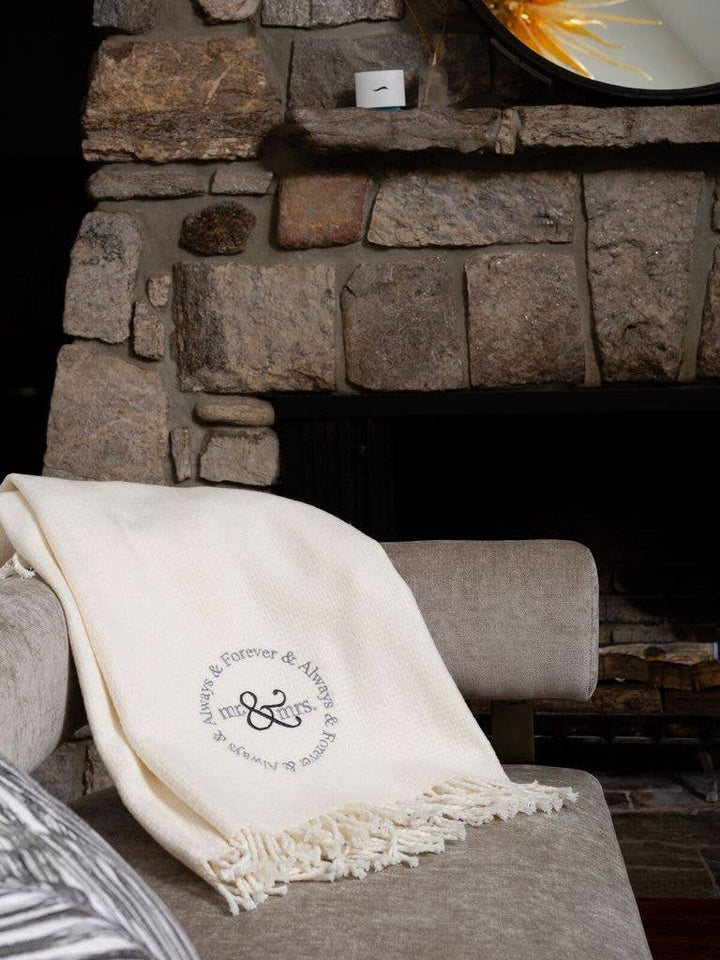 Grain of Rice Throw: Linen