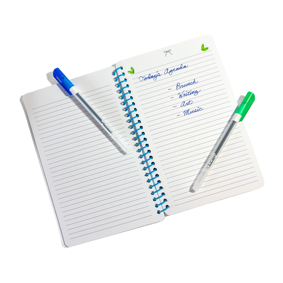 Blueberry Bliss: Scented Gel Pen & Highlighter Writing Kit (