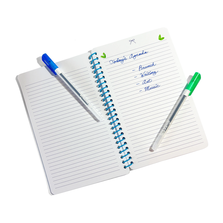 Blueberry Bliss: Scented Gel Pen & Highlighter Writing Kit (