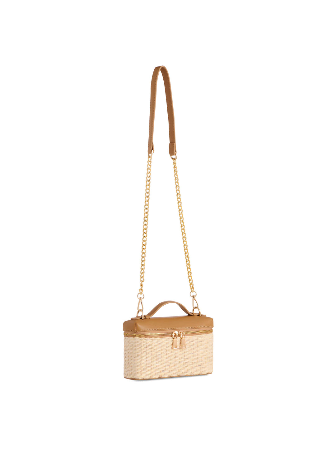 RILEY SHOULDER BAG: IVORY