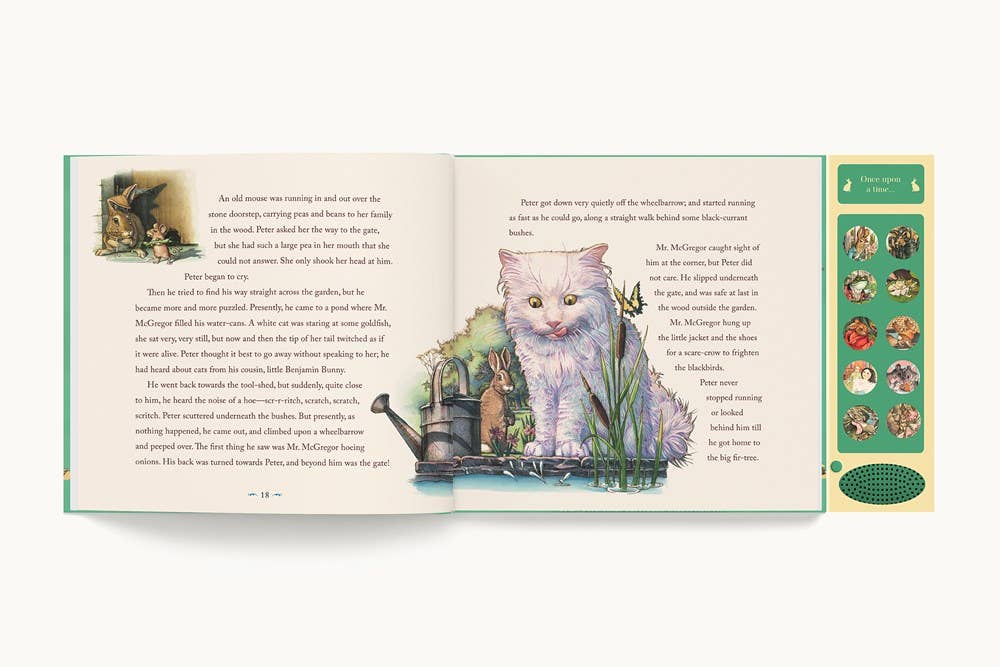 The Classic Tale of Peter Rabbit: A Press and Play Storybook