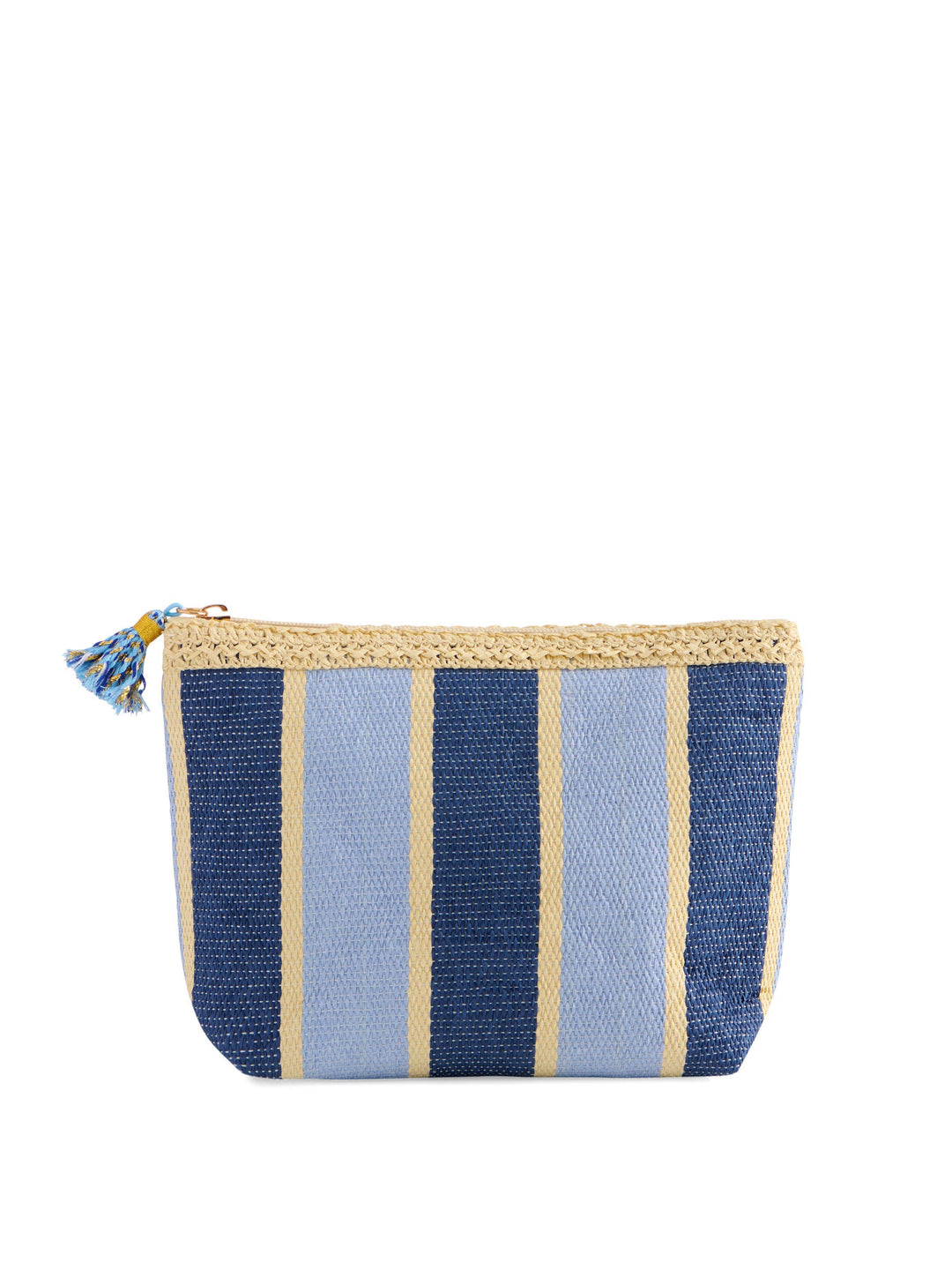 CAPRI ZIP POUCH: TAN