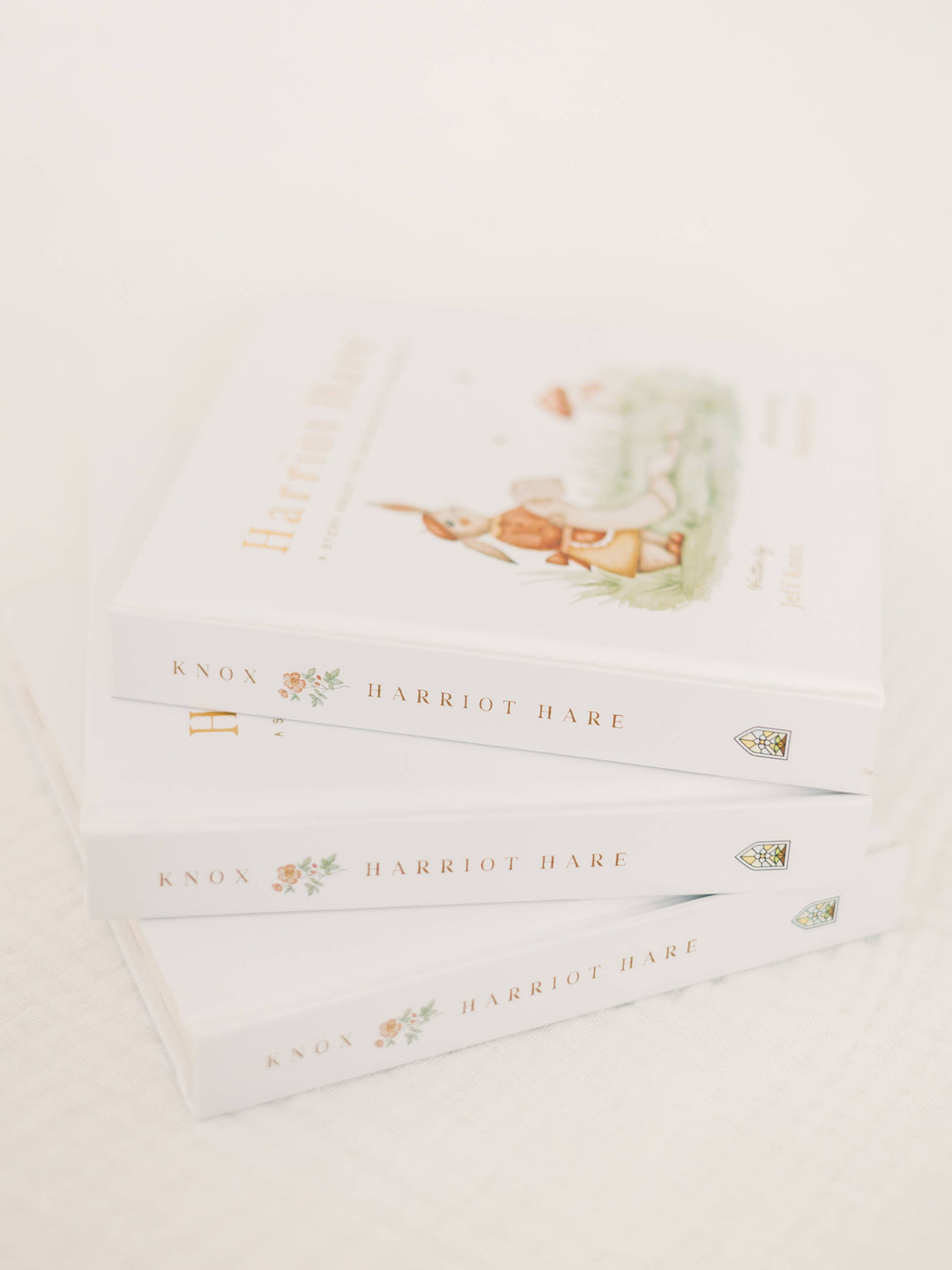 Harriot Hare: A Children's Board Book by Knox, Gold Foil