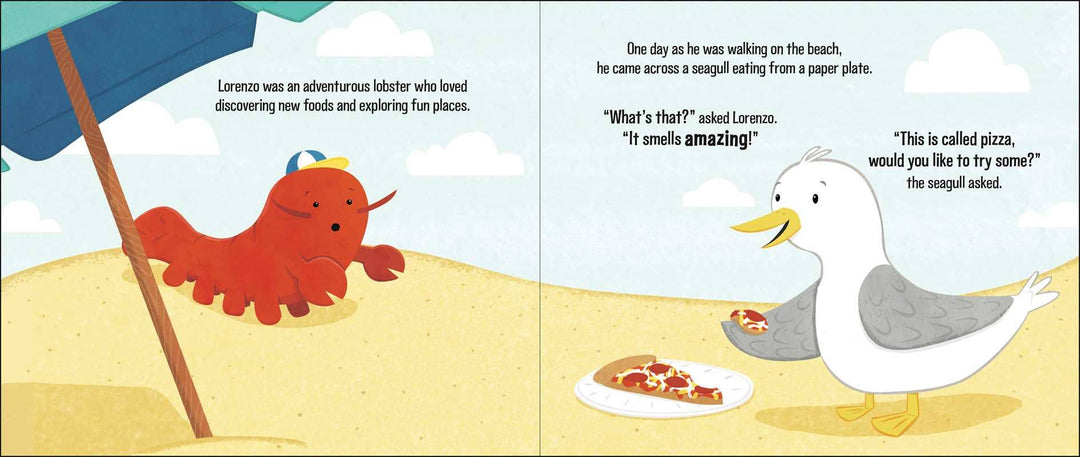 Lorenzo, the Pizza-Loving Lobster by Claire Lordon: Hardcover; 32 pages / English