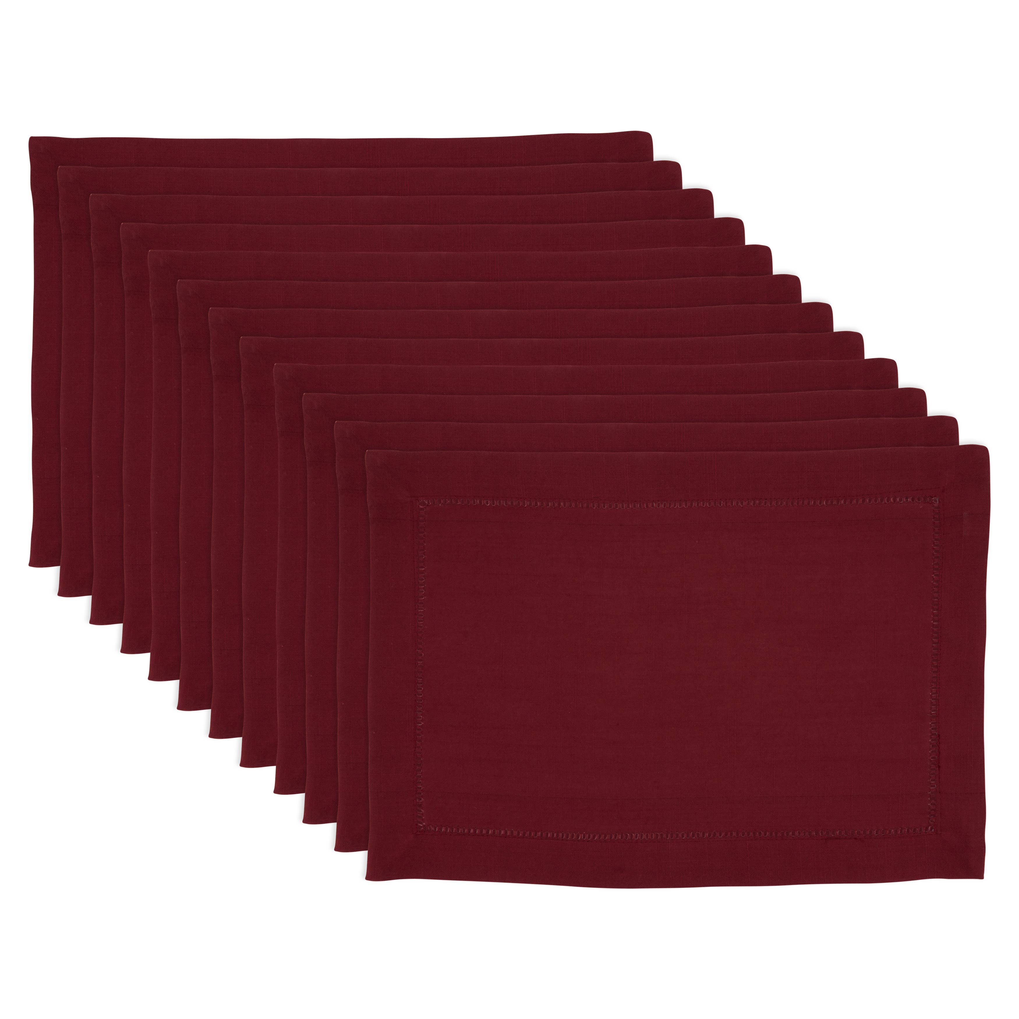 Placemat with Hemstitched Border