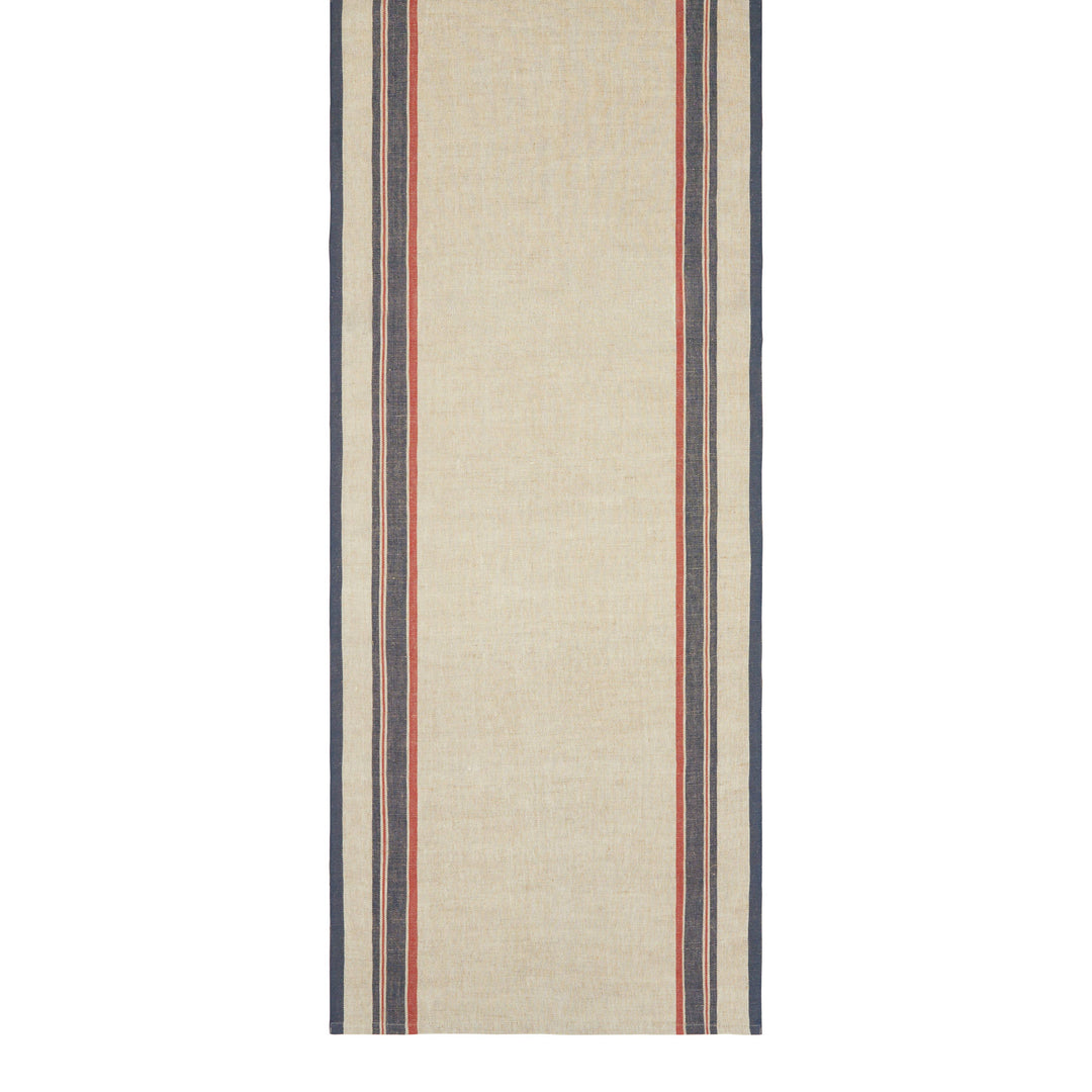 Antibes Natural & Red Runner 20x72: Natural Red