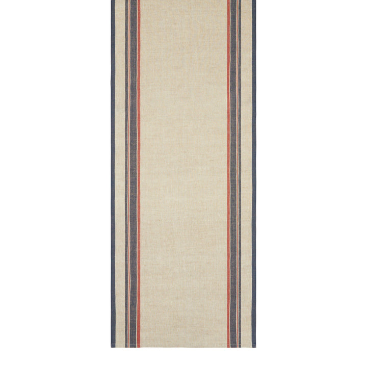 Antibes Natural & Red Runner 20x72: Natural Red