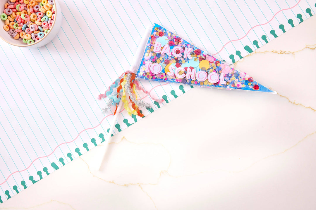 Customizable Back to School Pennant Kit