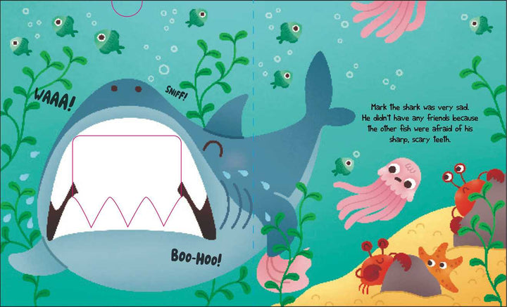 Shark Bite! by Little Bee Books: Board Books; 12 pages / English