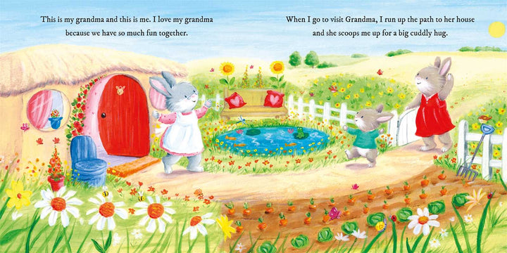 Grandma Loves Me by IglooBooks: Board Books; 24 pages / English