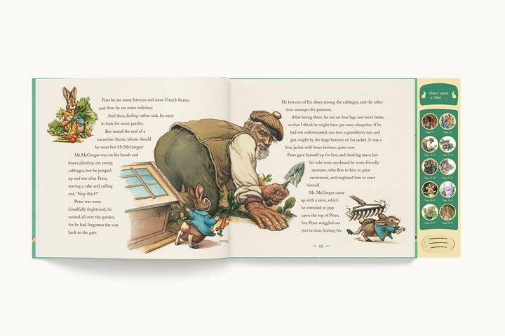 The Classic Tale of Peter Rabbit: A Press and Play Storybook