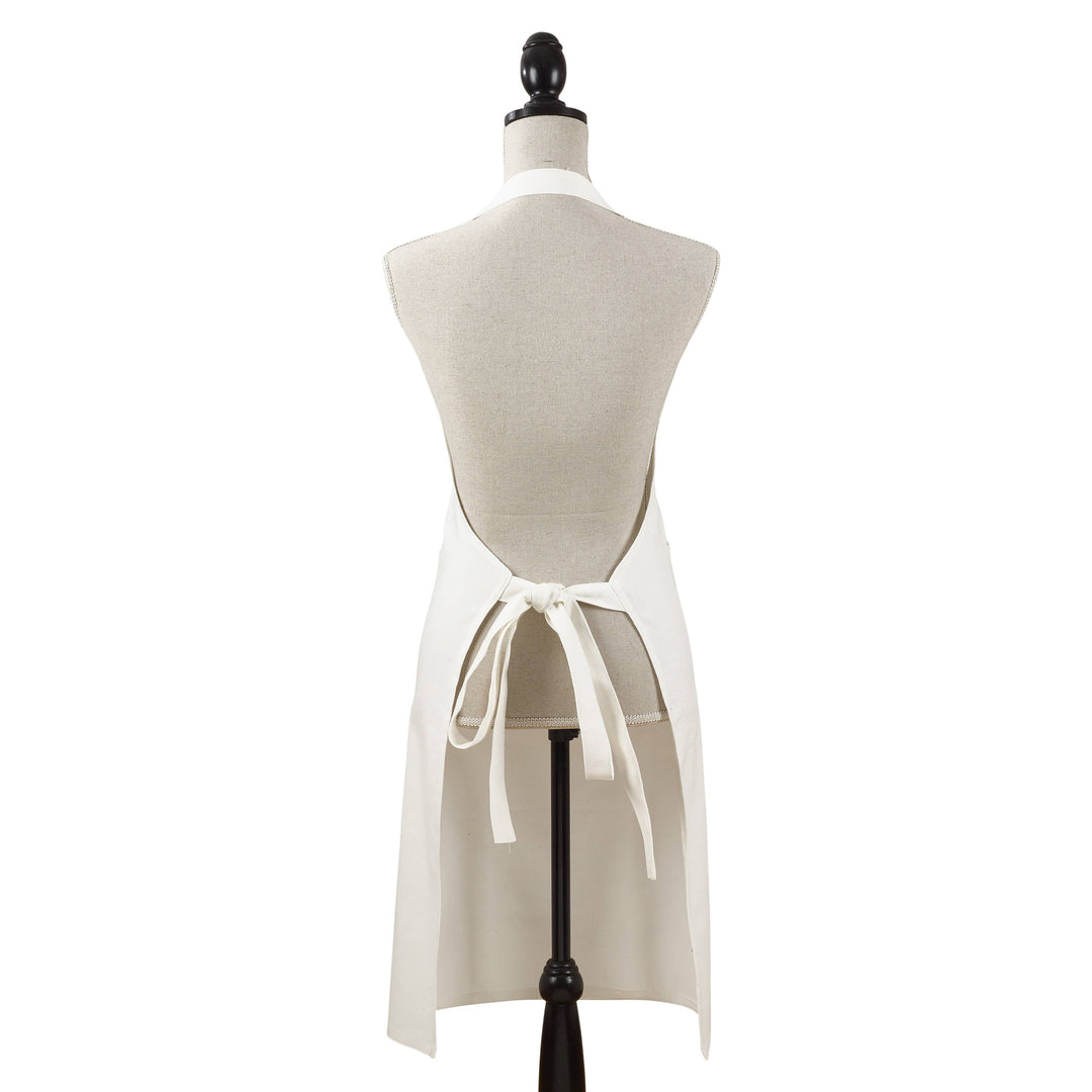 Denim Apron: Rose / Full
