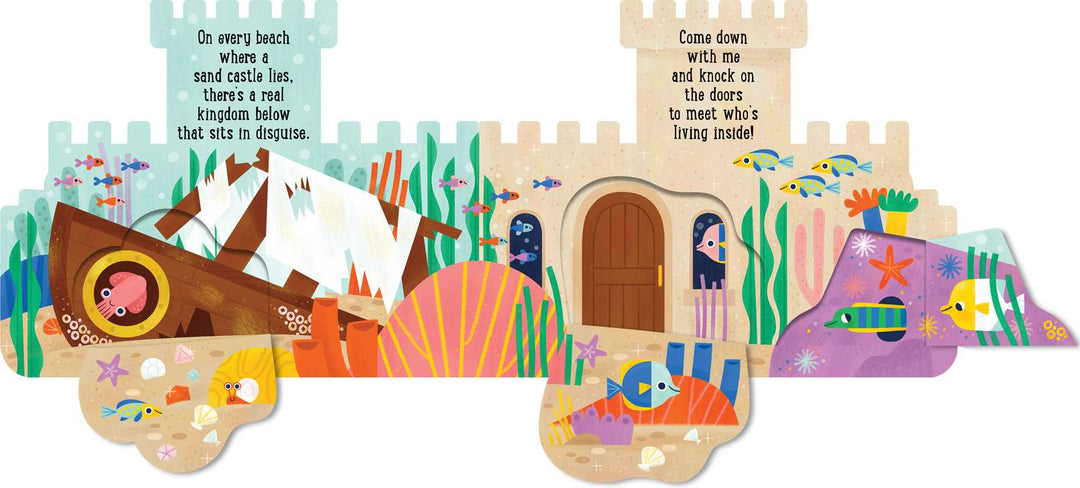 Into the Sand Castle by Cindy Jin: Board Books; 14 pages / English