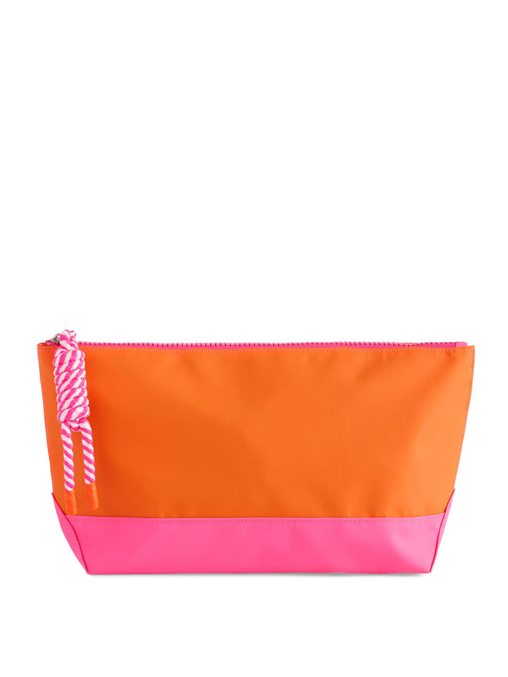 PORT WATER RESISTANT ZIP POUCH: NAVY