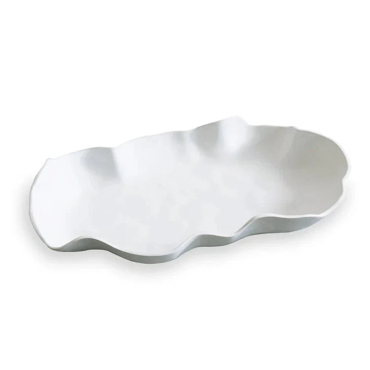 Stitching Around Ruffle Serving Plate - Thumbnail 3